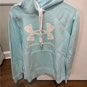 Under Armour Light Blue Fleece Hoodie